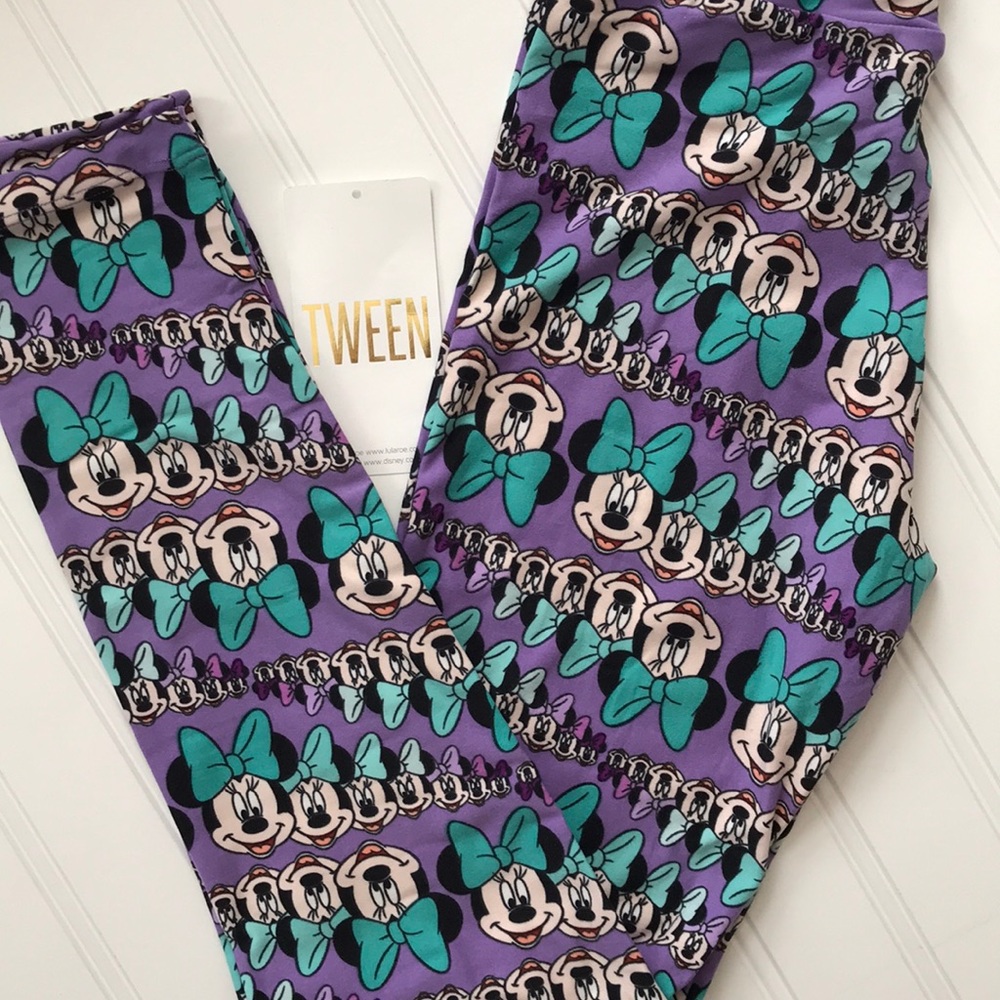 Lularoe Tween Disney Leggings